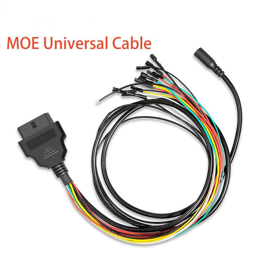 MOE Universal Cable  All ECU Connections  ECU programming programmer include 2 CAN h 2 CAN L 2 Kline 2 ground 2 pow