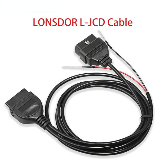 LONSDOR L-JCD Cable Used for K518ISE K518S Key Programmer Supports for Chrysler / Jeep / Dodge 2018+ Key Programming