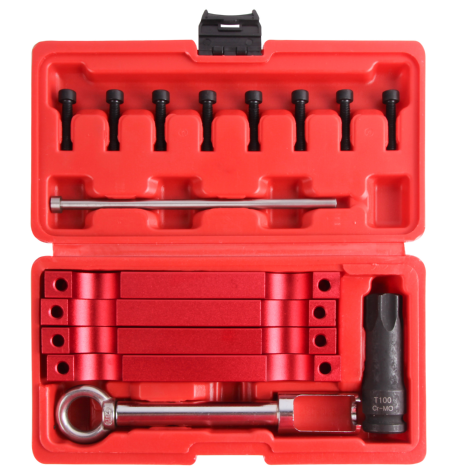 New Timing Tool Set Camshaft Timing Alignment Tools  Mercedes Benz M157/M276/ M278 with T100 and Injector Removal Puller Tool