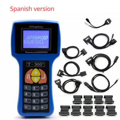 2023 T300 Key Programmer T300 Auto V21.3 Car Key Maker English Spanish Language Optional T300 Code Programmer