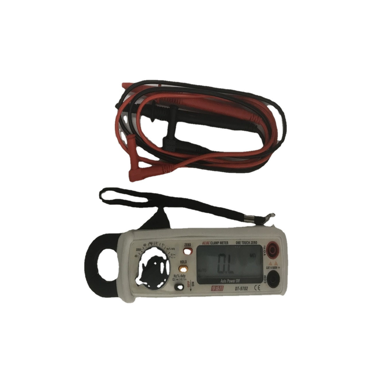 DT-9702 Handheld Small Jaw Clamp Meter AC Leakage Tester AC/DC High-precision Multimeter Digital Clamp Meter