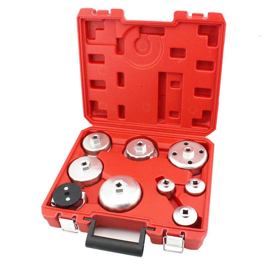 3/8" DR. 9pcs Tool Set Of Oil Filter Wrench Set  Both New / Original Type Of Oil Filter Housings Tool