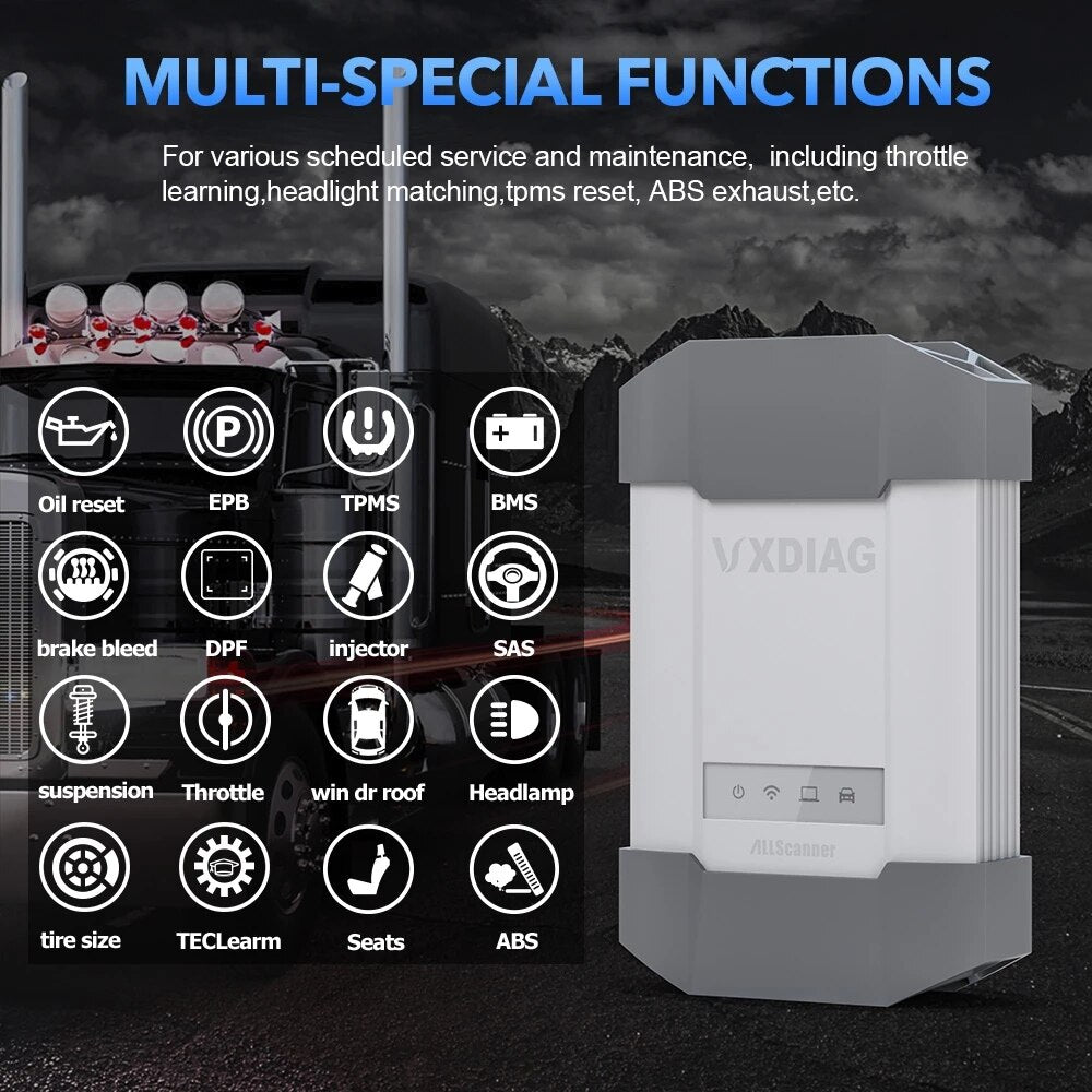 VXDIAG 13 IN 1 VXDIAG ALL SCANNER BMW ford IDS Toyota IT3 HDS C6 Benz Volvo ECU coding all system Diagnostic Tool