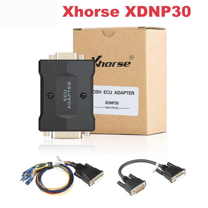 Xhorse XDNP30 Bosch ECU Adapter with Cables work with VVDI Key Tool Plus and MINI Prog  BMW ECU ISN Reading No soldering