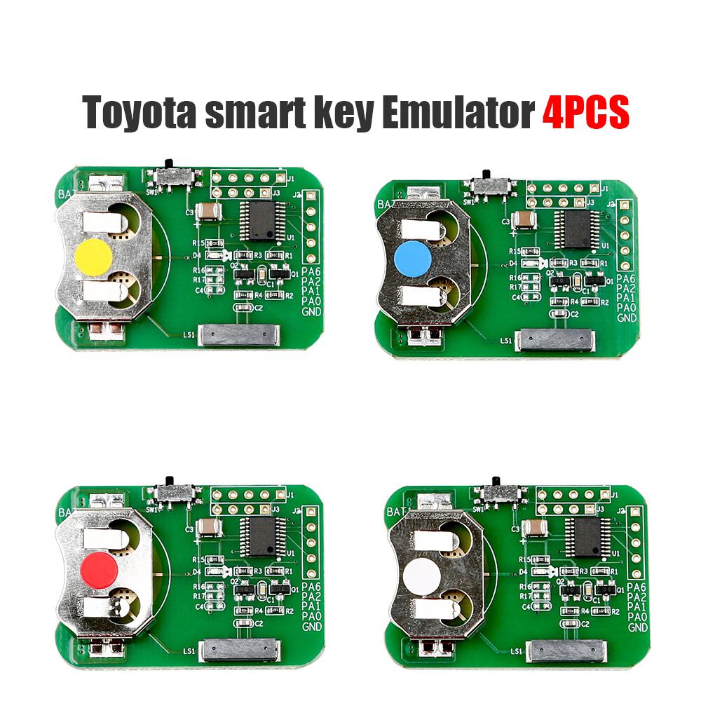 OBDSTAR Smart Key Simulator for T-oyota 4PCS Works with X300PRO4/X300DP/X300DP PLUS