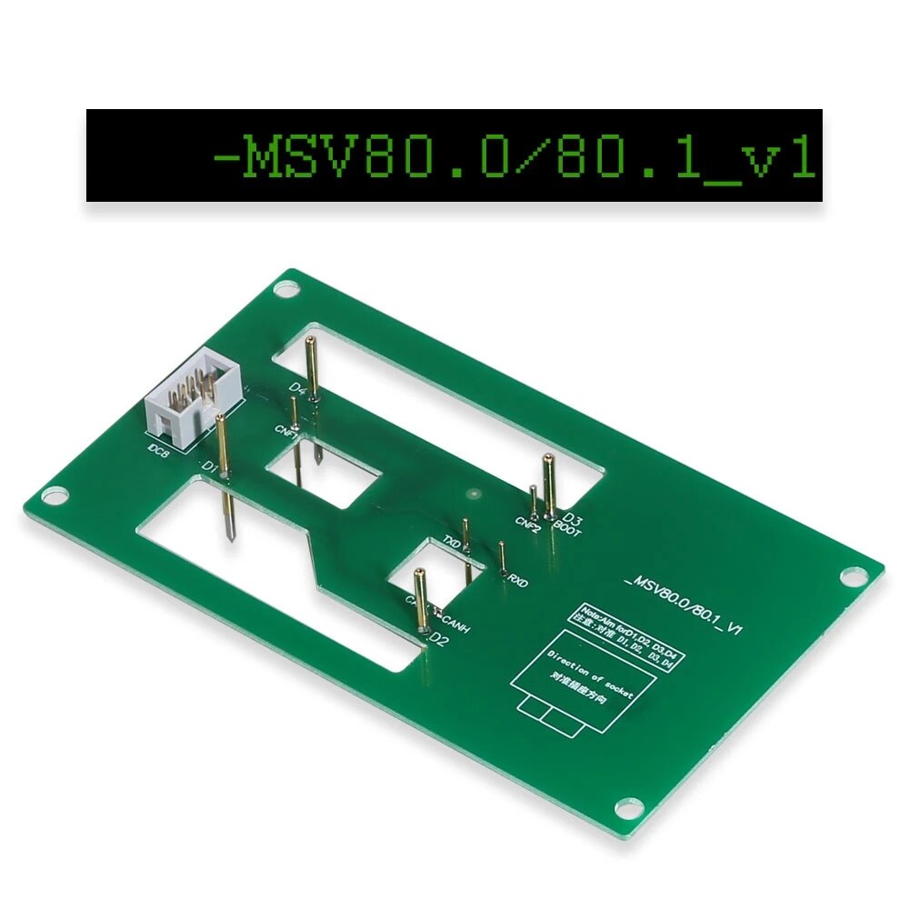 Yanhua ACDP MSV80 ISN Integrated Interface Board Read/Write MSV80 ISN Optional Part