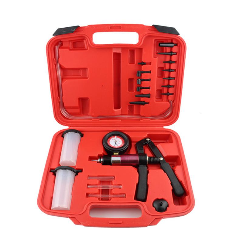 hand-held vacuum pump brake bleeder bleeding diagnostic tester tool set