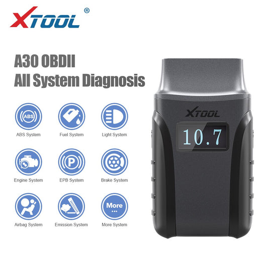 XTOOL Anyscan A30 A30M OBD2 Car Diagnostic Tool  Andriod/IOS Car Code Reader Full System Diagnostic Bi-directional Control