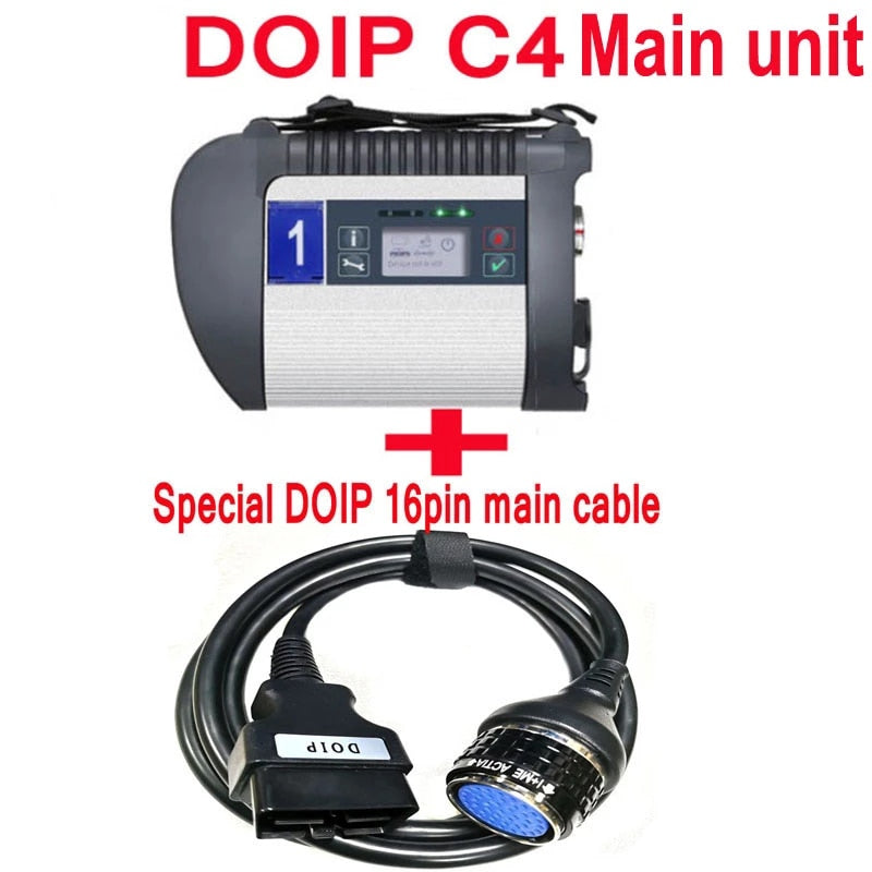 MB star c4 plus DOIP function with wifi SD Connect Diagnostic Tool  Car/Truck MB c4(Only Main Unit+ 16pin cable)