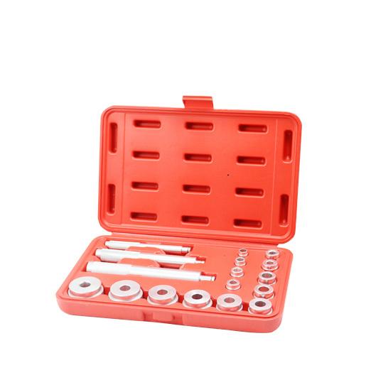 17 PCS Wheel Bearing Race Seal Bush Driver Master Tool Set Aluminum Axle Auto Set