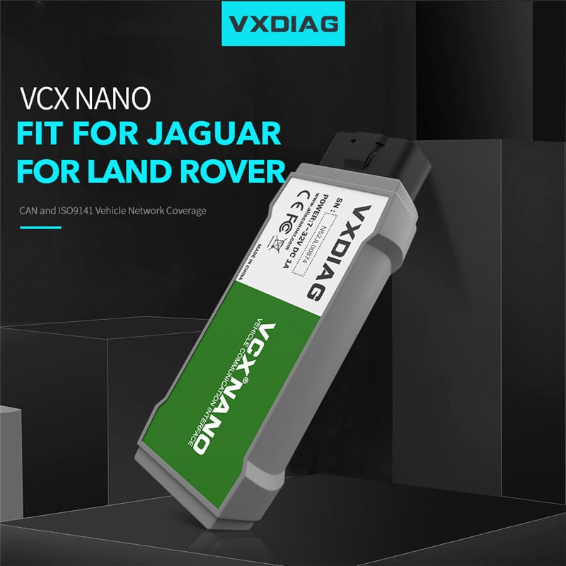 VXDIAG VCX NANO  JLR SDD V159 WIFI/USB Version Support Diesel and Gasoline Cars  Land Rover  Jaguar Scanner Programming