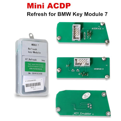 Yanhua Mini ACDP Module 7 Refresh  BMW Keys E chassis/F chassis (CAS)