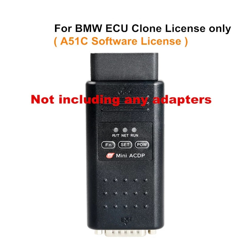 YANHUA Mini ACDP A51C Software License  BMW ECU Clone  N13/N20/N63/S63/N55/B38 without Adapters