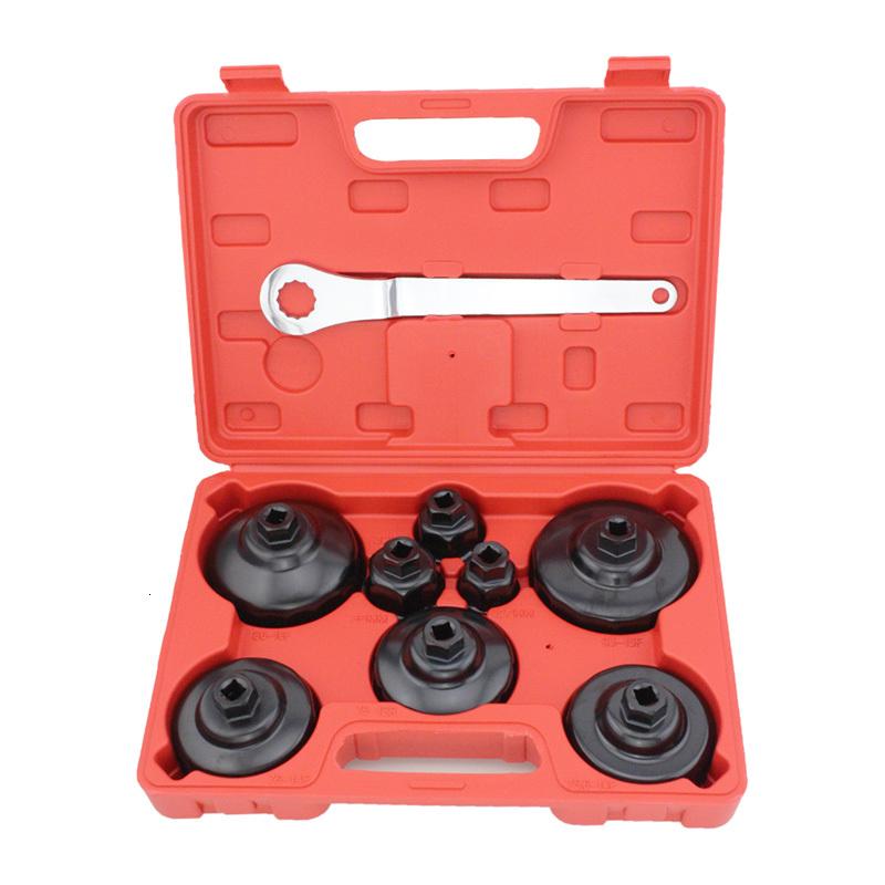 Vehicle Service Tool Oil Filter Wrench Cap Type Oil Filter Removal Tool Kit Set Tool 9pcs 27mm 32mm 36mm