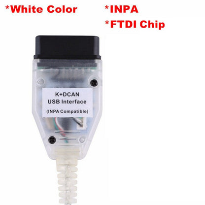 Full Chip  BMW INPA K DCAN K+CAN FTDI Chip USB Diagnostic Interface INPA Compatible  BMW Series New Design