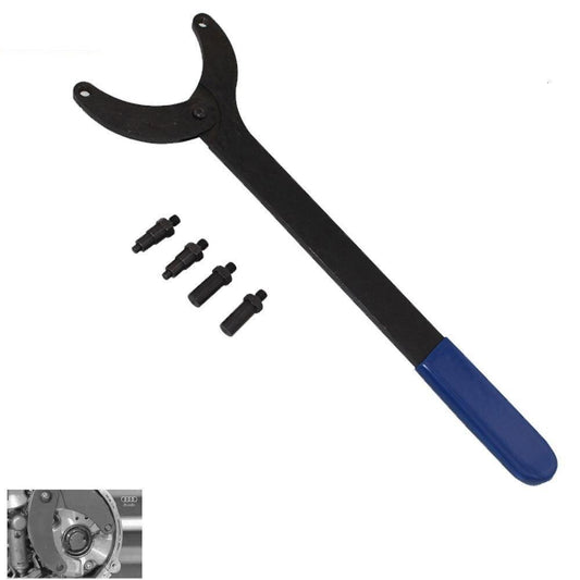 Timing Belt Change Tool Against Timing Pulley Holder Tool VW Golf  3036 T10172