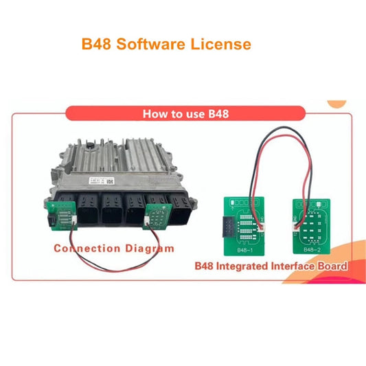 YANHUA Mini ACDP B48 & MSV90 ISN Reading via OBD Software Authorization A51B (Not including integrated interface board)