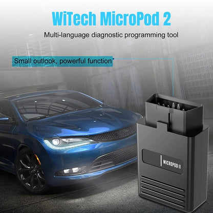 MicroPod 2 MicroPod II MicroPod2 Scanner V17.04.27 for Chrysler for Dod-ge/Je-ep Diagnostics Tool Support Offline Programming