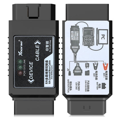 Xhorse Toyota 8A Non-smart Key Adapter for All Key Lost No Disassembly Work with VVDI2/VVDI Max+MINI OBD Tool / Key Tool Plus