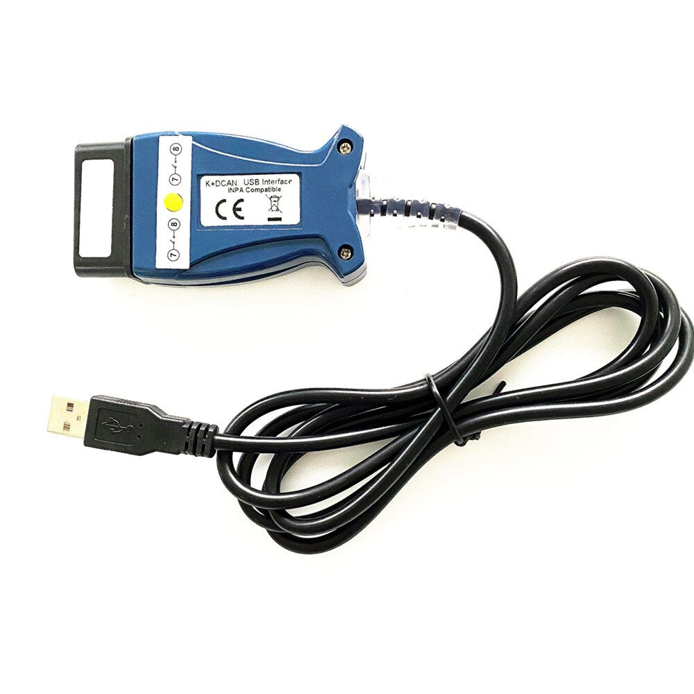 Bmw Full Chip Inpa/ediabas K+dcan K+can Pt-can Ftdi Chip Obd2 Usb Interface  Programming Diagnostic Tool