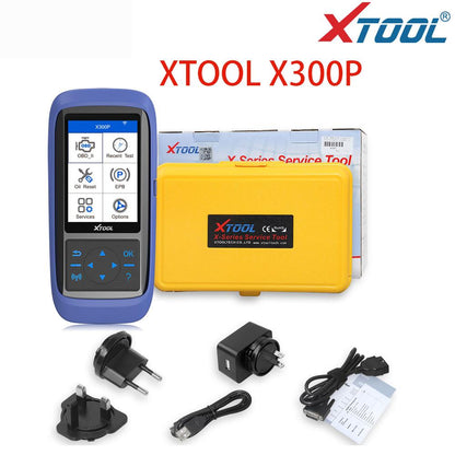 XTOOL X300P Diagnostic tool Automatic Car Scanner Oil Reset TPMS ABS Light Reset with 16 Special Functions