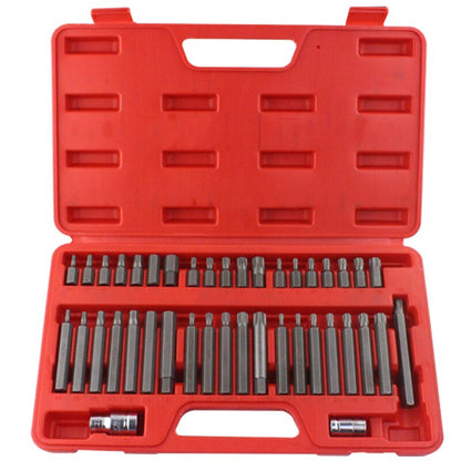 41pcs Hex Star Spline Power Bit Set Socket Kit