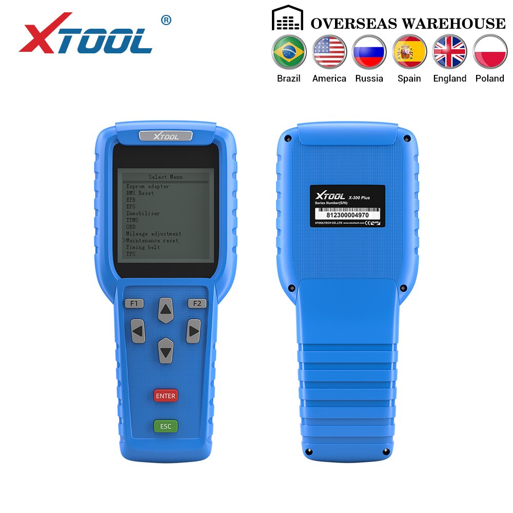 Original XTOOL X300 Plus Auto Key Programmer OBD2 Engine Diagnosis Professional X300 With Special Function Free Update Online