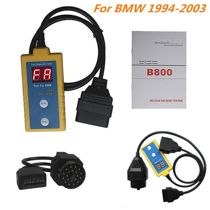B800 Auto Airbag Scan Reset Tool OBD2  BMW between 1994 and 2003B 800 Car Diagnostic Scanner