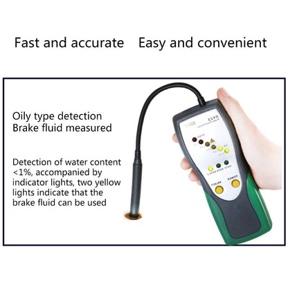 DUOYI DY23B DY23 Car Brake Fluid Tester Oil Inspection Goose Neck Detector Sound And Light Double Alarm  DOT3 DOT4 DOT5