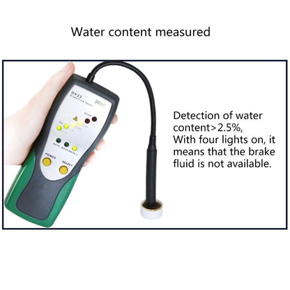 DUOYI DY23B DY23 Car Brake Fluid Tester Oil Inspection Goose Neck Detector Sound And Light Double Alarm For DOT3 DOT4 DOT5