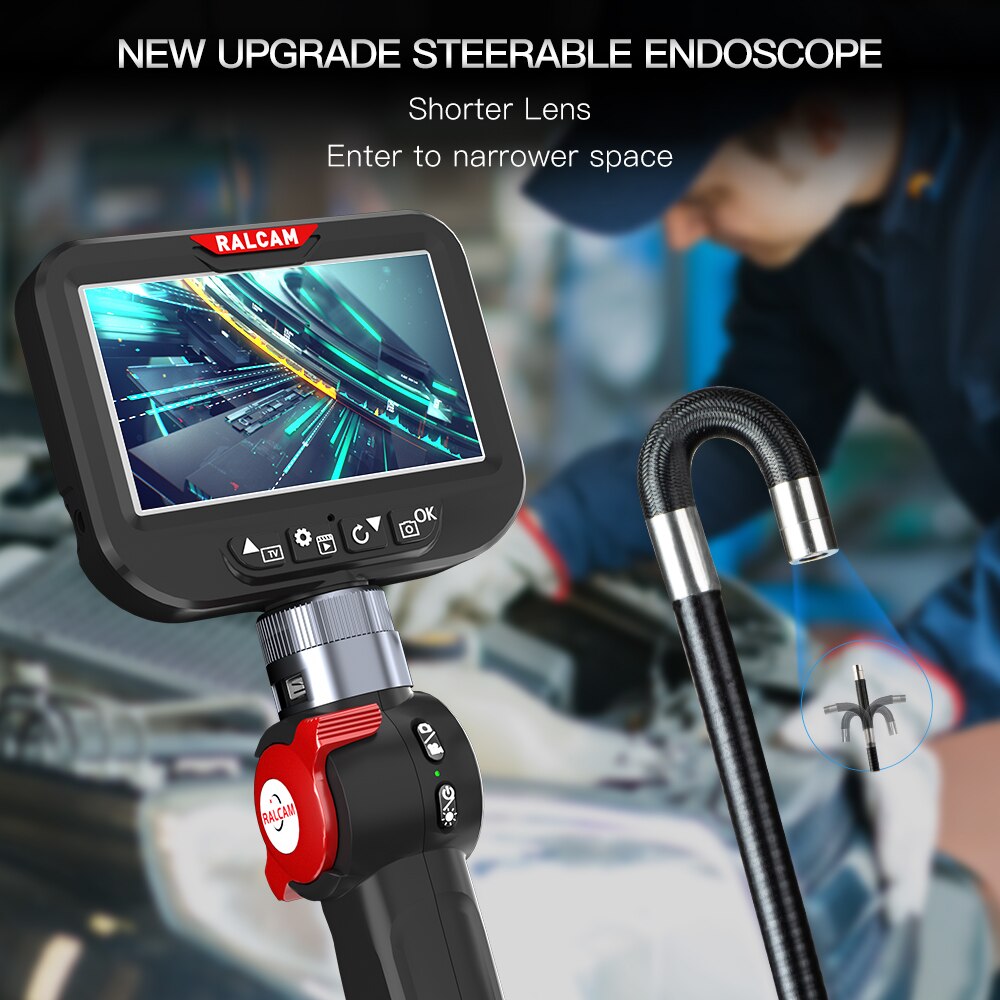 Factory Offer 6.2mm 1MP HD Support  Android Borescope IP67 Waterproof Video Endoscope  Cars