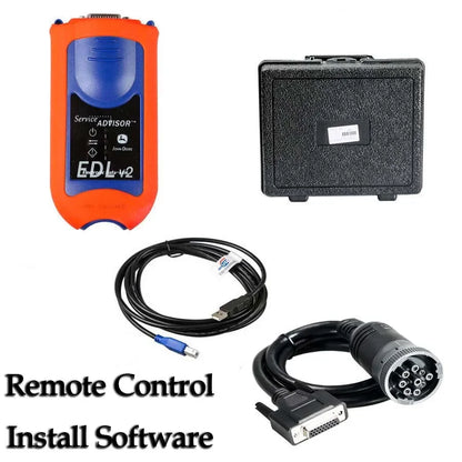 For JOHN DEERE EDL V2 EDLSCAN Electronic Data Link Diagnostic Adapter Construction Agriculture Equipment Engine Service ADVISOR