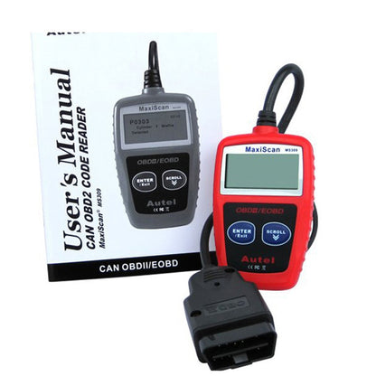 OBD2 MaxiScan MS309 CAN BUS Code Reader EOBD OBD II Diagnostic Tool MS309 KW806 Code Scanner PK OM121 AD310 MS300