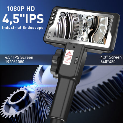 2022  Developed 5.5MM 2-Way Borescope Articulated Videoscope with 4.5inch Display Screen
