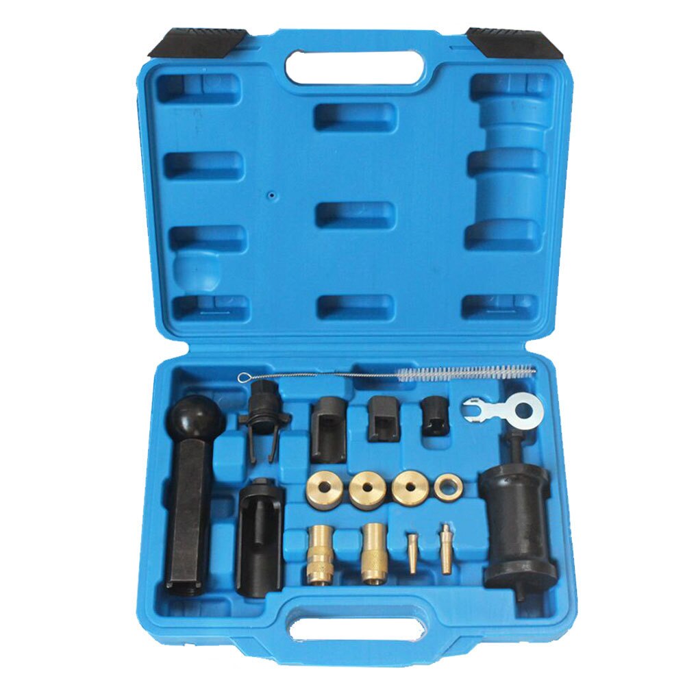 18 Piece FSI Injector Puller Set Injector Service Tool Kit  Audi Vw Engines Diesel