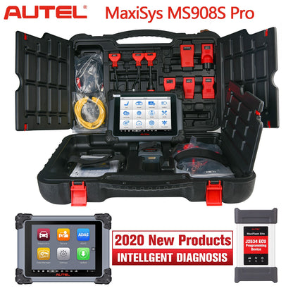 Autel MaxiSys MS908S Pro J2534 ECU Programming Automotive OBD2 Diagnostic Scan Tool OE-Level All System Diagnosis 25+ Services