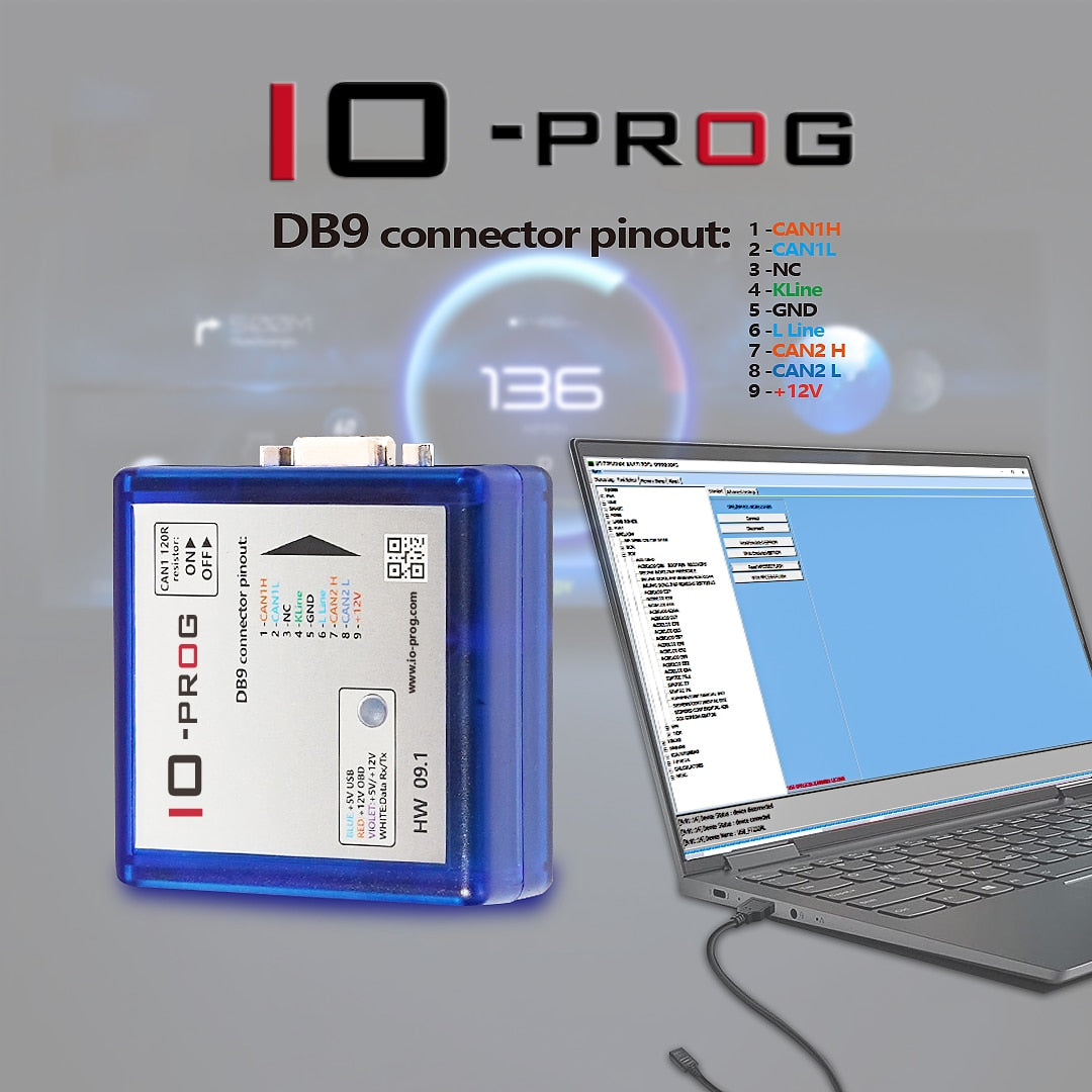 IO-PROG programmer BD9 connector pinout I/O Prog Same With Terminal Multi Tool IO-PROG programmer Terminal Multi Tool