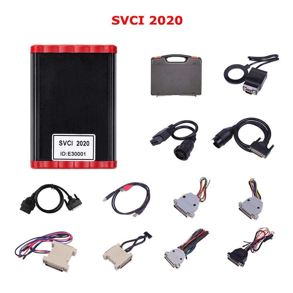 Original SVCI 2020 OBD2 Key Programmer V2020 Cover SVCI 2015 2018 2019 No Limited SVCI Abrites Commander Diagnostic Scanner