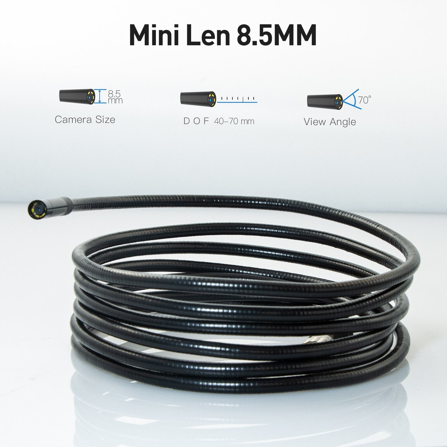 Good Quality Articulating Industrial Video Borescope 5.5mm Waterproof Sewer Pipe Inspection Camera