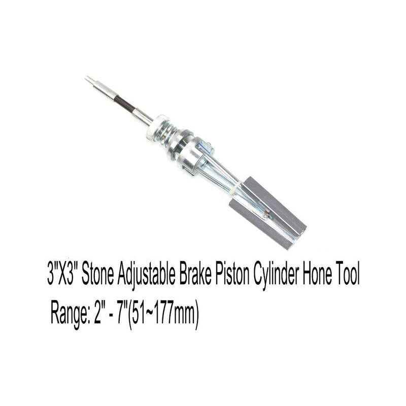 3 jaw Adjustable Brake Piston Cylinder Hone Tool Range:18-63m 32-88mm 51-177mm