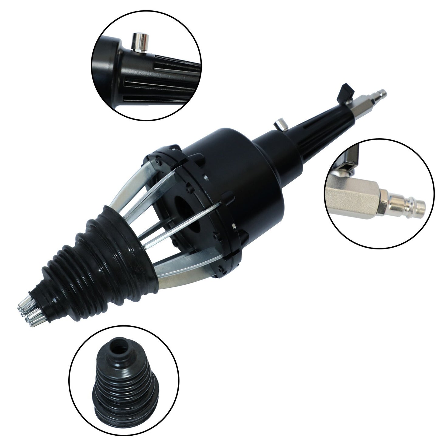 CV Joint Boot Install Installation Tool Removal AIR TOOL Without Removing Driveshaft