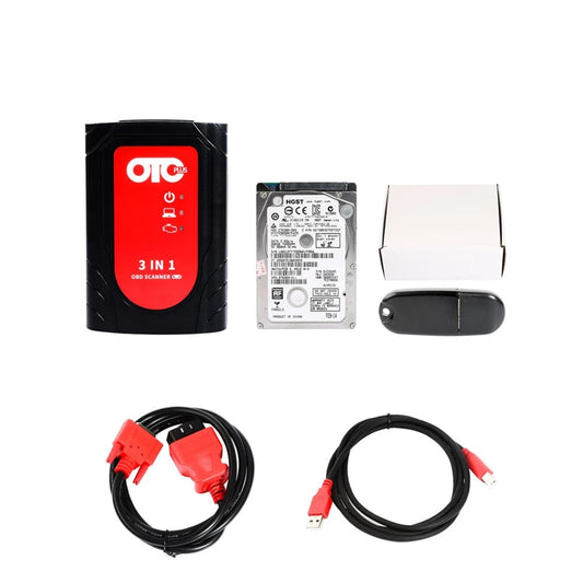 NEW OTC Plus 3 in 1 Diagnostic Tool Techstream V18.00.008 OTC scanner  Nissan / Toyota /Vo Offline Programming GTS With HDD