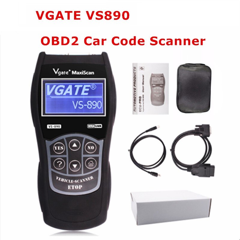 Vgate VS890S OBD2 Diagnostic Scanner VS890 Vgate SCAN Tool VS 890 CAN ...