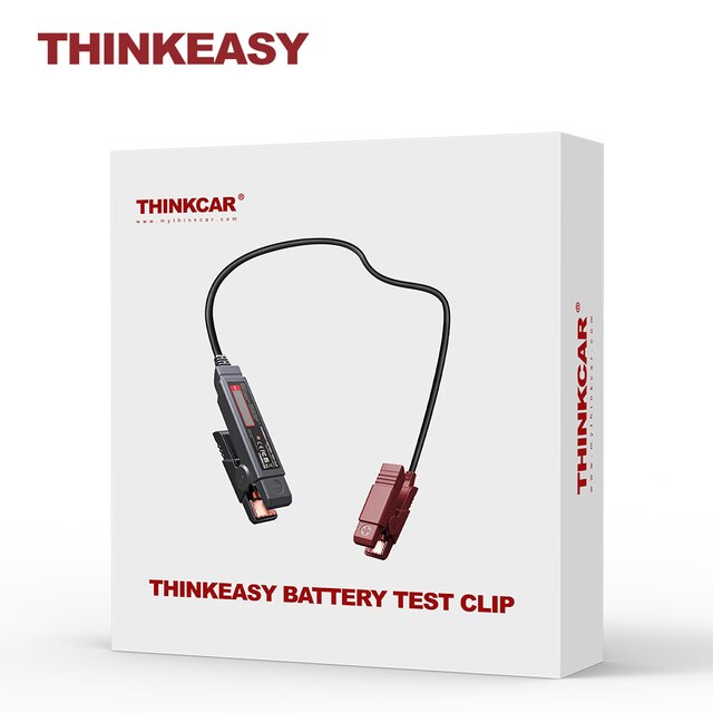 THINKCAR New Thinkeasy Bluetooth Vehicle Battery Tester 12V 2000CCA Battery Test Charging Cricut Tools Auto Car Diagnostic Tools